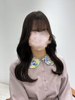 エンバイユアーズ 飯田橋店(eN° by youres) くびれヘア 韓国スタイル グレージュカラー トレンドヘア