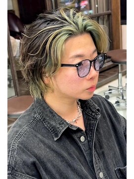 ランズ(LANDS) メンズカット　フェイスフレーミング【韓国ヘア 大阪 梅田】