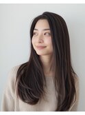 大人重めロング【松戸#五香#白髪染め#カラー#髪質改善】
