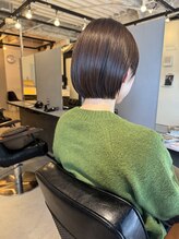 ミニボブ♪【横浜元町美容室美容院/髪質改善白髪染め白髪ぼかし/ショートリタッチヘッドスパ】