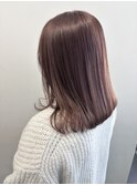 【髪質改善】pink beige @yuka
