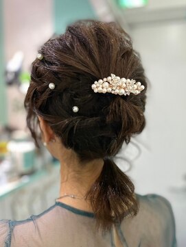 マティーナ ヘアー 池袋(Matina hair) 【お呼ばれ結婚式ヘアセット】池袋美容室