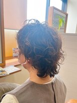 ヘアーブランドジン ティアラ(HAIR BRAND Jin Tiara)&nbsp;ショートパーマ【松山美容室】