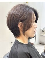 ヨファ ヘアー(YOFA hair)&nbsp;似合わせ　大人ショートボブ