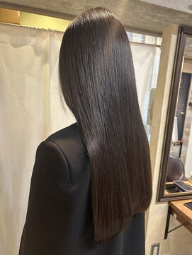 トゥーリ 大野城下大利店(tuuli) うるツヤ仕上げの美髪ロング