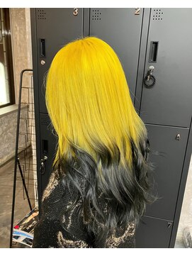 シャンプーボーイ 佐賀(SHAMPOO BOY) 派手ハイトーンカラー【ハイトーン/ブリーチ/イエローカラー】