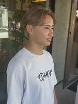 シェルハ(SHELHA)&nbsp;ミルクティーベージュ/ハイトーンカラー/センターパート