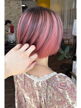 リン(Lin.) ピンクアンブレラカラー　【山下　泰世】