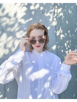 リヤン(Le lien)&nbsp;デザインカラー/暗めカラー/グランマッシュ/髪質改善/溝の口