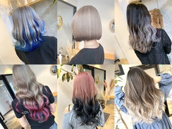 ポート バイ プライマル(port by primal)の写真/圧倒的なカラー技術で“自分だけ”の色に[千葉駅/髪質改善/ブリーチ/ダブルカラー/インナーカラー/学割U24]