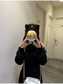 人気爆発中！立体猫耳ヘア！