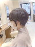 大人可愛い短過ぎないショートボブ