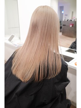 カシェル トウキョウ(Cashel Tokyo) ケアブリーチ 2.3回 ミルクティーベージュ ブロンド ハイトーン