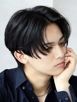 ルーシー 渋谷(LUCEY) センターパートフェザーパーマシャドウパーマメンズパーマ