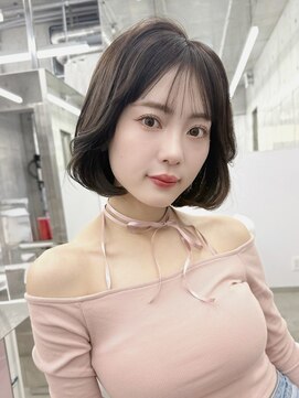 アイヴィ 表参道(IVY) 韓国ヘア レイヤーボブ ミニマルボブ 【肥田亜沙美】