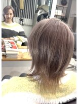 幻(maboroshi)&nbsp;極透明感のあるミルクティーカラー