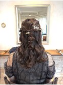 お出かけやお呼ばれに☆ゆるふわヘアセット☆