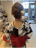 浴衣着付＋ヘアアレンジ