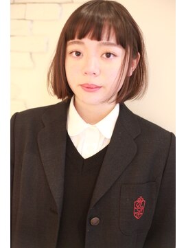 エンバイフラワー(enn by flower) 【flower】制服にも似合うボブ