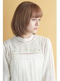 王道ストレートロブスタイル