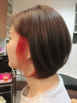 ルーシー(LUCY) レッドインナーカラー