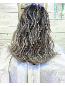 トーク 伊丹本店(TAL'KE) TAL'KE/バレイヤージュ×プラチナブロンド_494