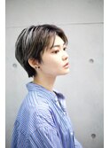 ローライトが可愛いハンサムショート　(RENJISHI 池田)