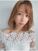 夏フォギーベージュ/ボブ/２０代３０代