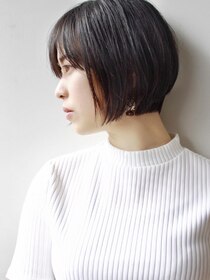 モリオ フロム ロンドン 成増店 【morio成増/ムラマツ】クールショート夏　スリーク黒髪ボブ　