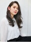 【佐々木　スタイル】アッシュカラー×ラフウェーブ