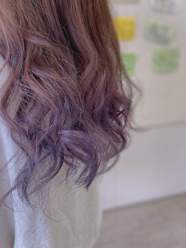 フレンズ 平岡店(friend's) 【札幌平岡　デザインカラー(グラデーションカラー)】　藤谷依奈