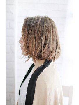 リチュエルアンドモリス プラスエヌ(RITUEL&MORIS+n) 20代30代40代　無造作とろみボブ【守山】