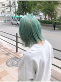 mint green &nbsp;bob