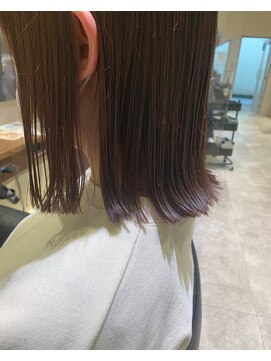 シェル 国分寺(shell) 透明感抜群!ふんわりパープルベージュカラー☆