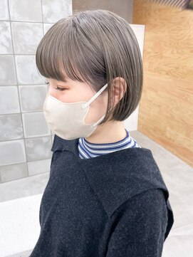 トゥコ(tuco) ミニボブグレージュカラーミルクティカラーベージュ