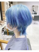 デイズ(days) ブルーカラー ウルフショート デザインカラー