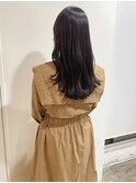 【MIO】カーキブラウン×ロングコテ巻き