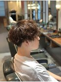 ショートスパイラルダウンバング