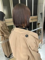 ヘアサロンガリカアオヤマ(hair salon Gallica aoyama)&nbsp;【坂本拓麻】大人かわいいぱっつんボブ/ばっさりイメチェン 青山