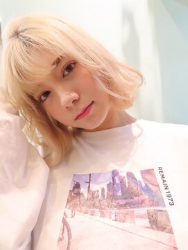 オフィス(OFFICE) 【OFFICE】Blonde color ・bob (代々木公園/代々木上原)
