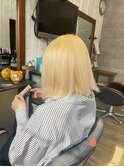 ハイトーン切りっぱなし
