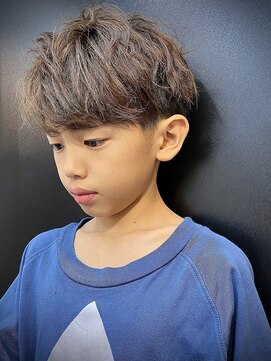 ロウズ 新小岩(LOEWS) キッズパーマスタイル