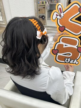 プティクローシェ(petite cloche) 【量産型】ウルフヘアのレースアップひつじ