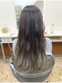 「RYPKO」304050代 グラデーションカラー×グレーアッシュ