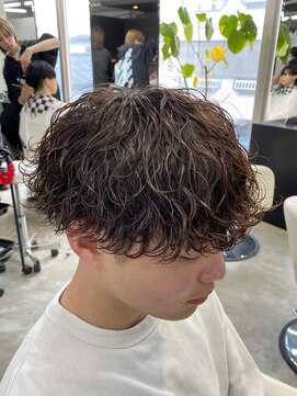 エデアンホンテン メンズサロン(EDEAN 本店 （旧：EDEAN 上通）) 熊本波巻きパーマ　メンズパーマ　メンズカット
