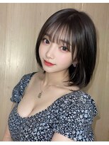 オリジンズヘアーセカンド 守谷店(Origins hair 2nd)&nbsp;フェイスフレーミング×インナーカラー×BYKARTE TR