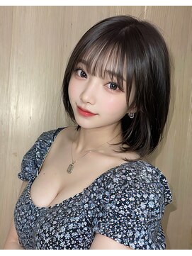 オリジンズヘアーセカンド 守谷店(Origins hair 2nd) フェイスフレーミング×インナーカラー×BYKARTE TR