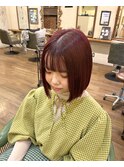 ブリーチなしボルドーカラー　担当:ばば /イエベ/ブルベ/ツヤ髪