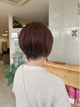 キュウヘアー(KYUU HAIR) おすすめ！秋カラー。ツヤが欲しい方にぴったりです！