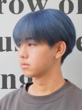 ノーエン(noen) メンズマッシュパーマニュアンスパーマスパイラルパーマ刈り上げ